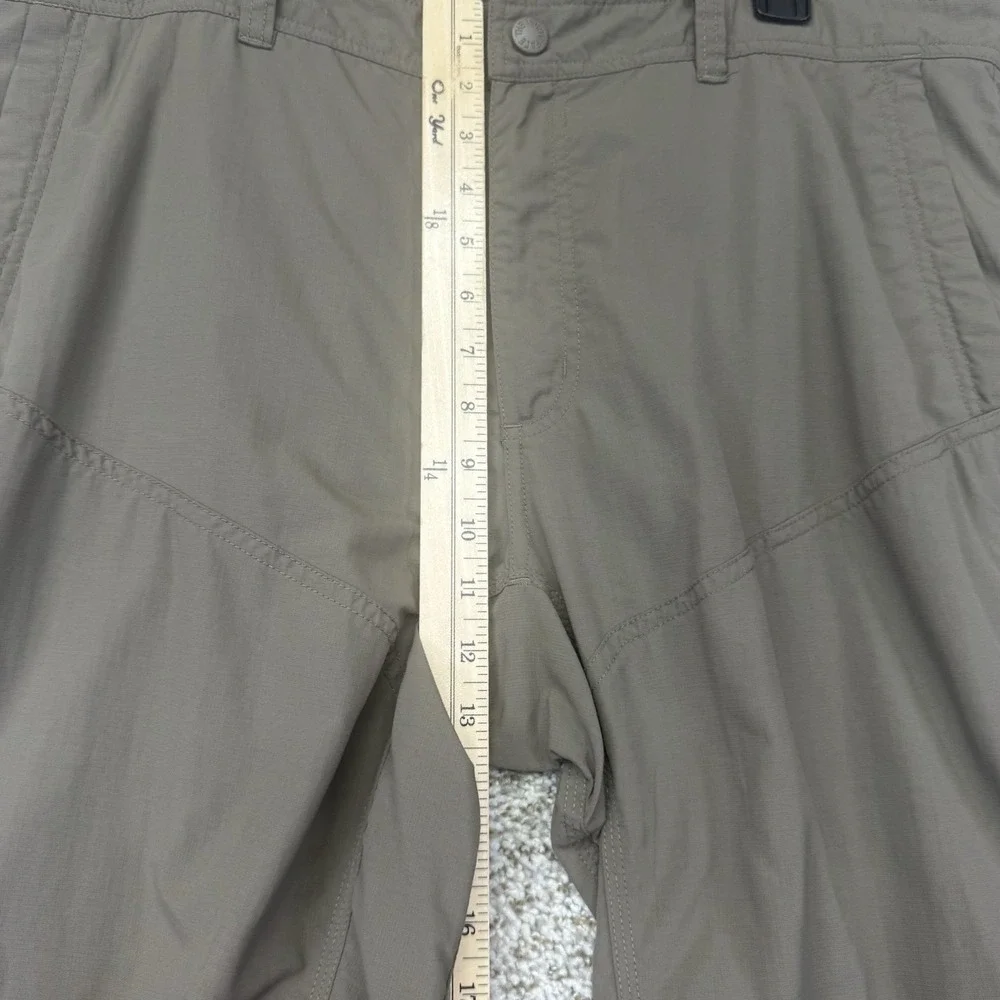 The North Face Paramount Convertible Pants Men's 38X32 Brown Outdoor Performance